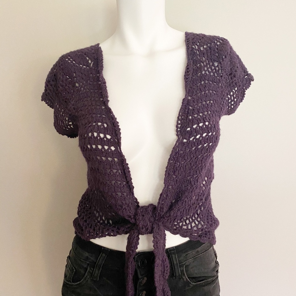 Crochet Front Tie Top